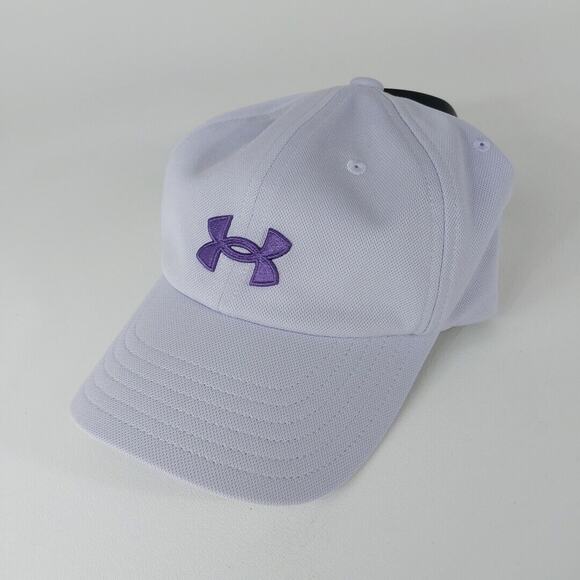 Youth Under Armour Strapback‎ Adjustable Hat Baseball Girl Purple - Picture 1 of 4